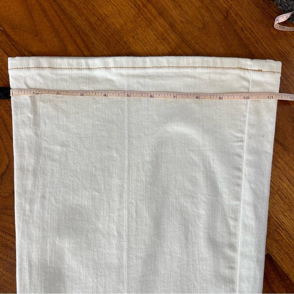 Boden Women’s High Waist Smart Flare Jeans in Ecru US Size 4 R - Picture 15 of 16